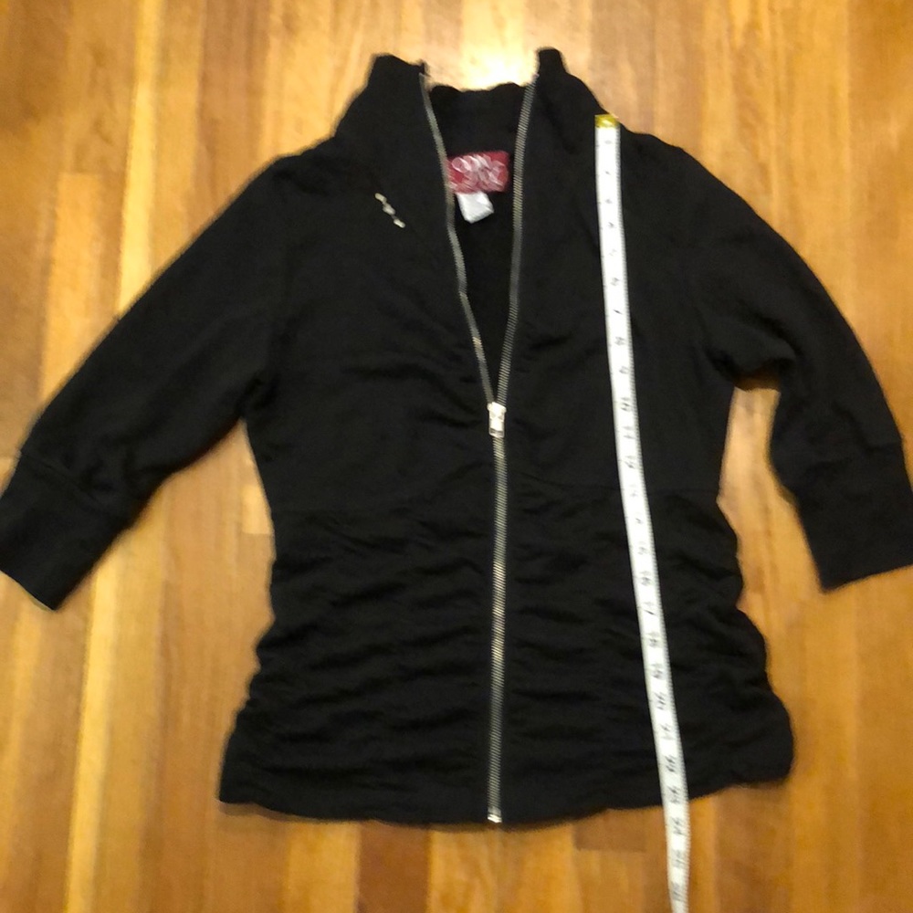 BOGO Odin and Ivy Black Athletic Jacket with Pockets Size M